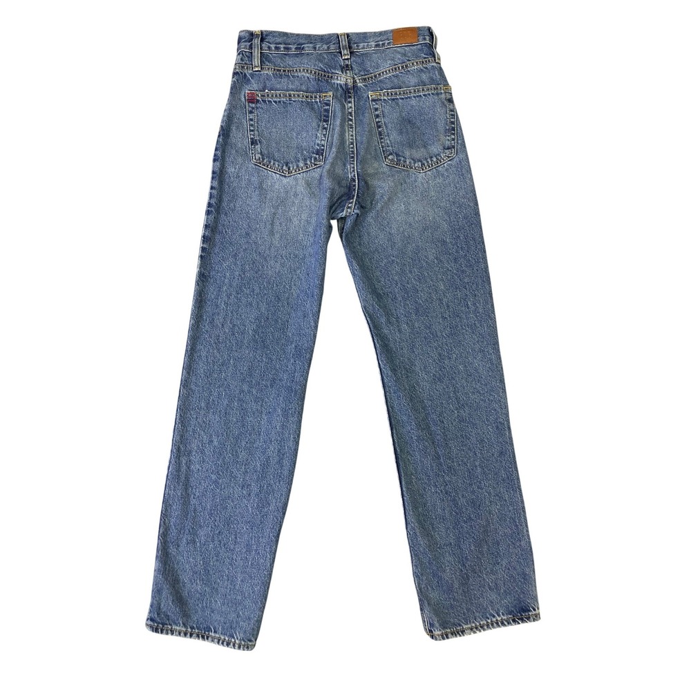 BDG Urban Outfitters Cowboy Jean High Rise Straight Leg Blue Denim Size 26 - Picture 2 of 13
